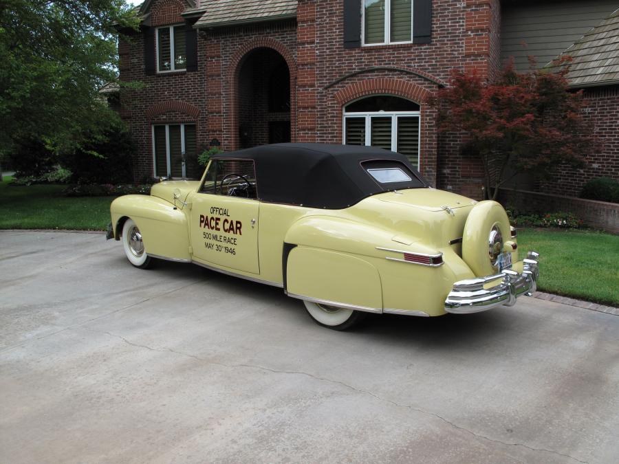  Lincoln Continental Cabriolet Indy 500 Pace Car 1946 года  (фото 12 из 13)